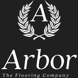 Arbor The Flooring Company logo white